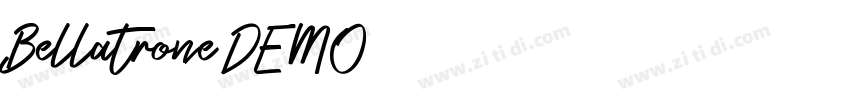 Bellatrone DEMO字体转换